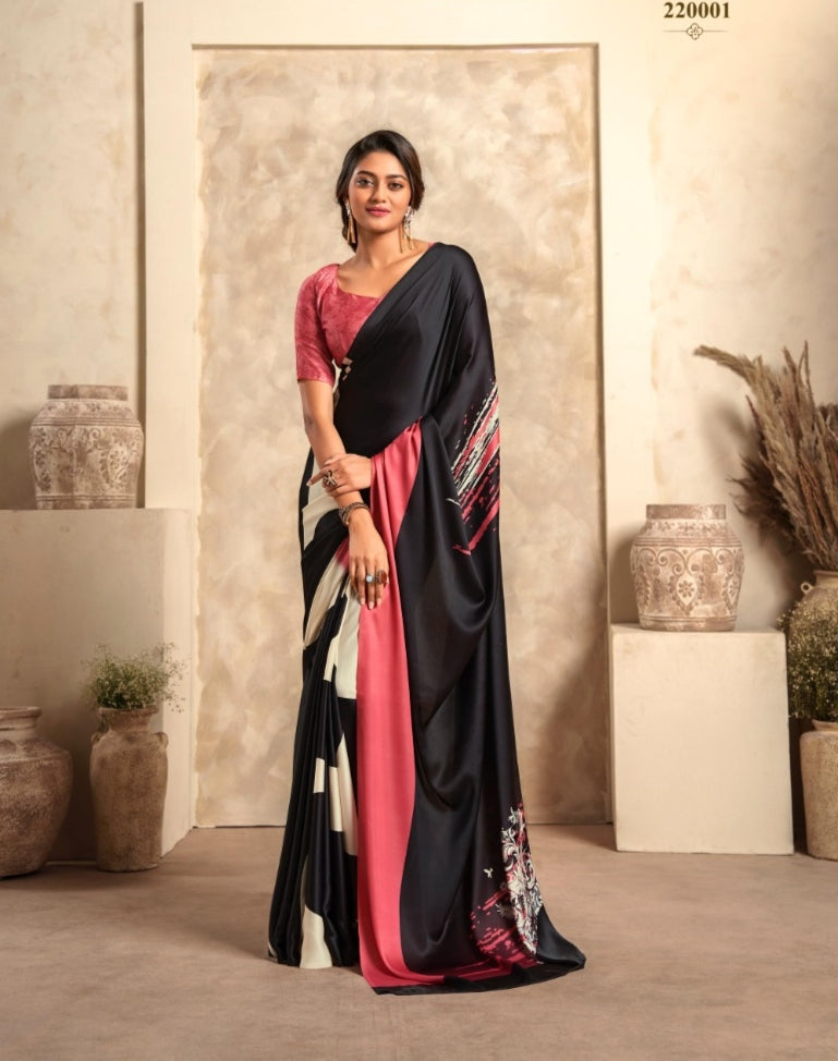 Beautiful Designer Rajpath Jasmine Crape Silk Saree