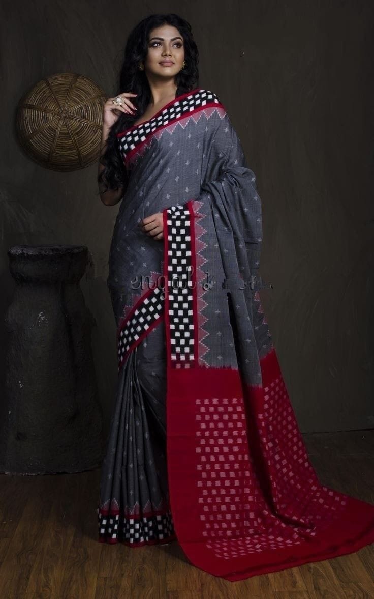 Beautiful Designer Soft Linen Cotton Digital Print Saree