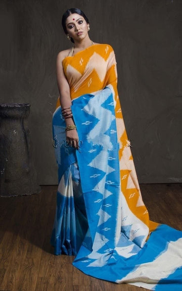 Beautiful Designer Soft Linen Cotton Digital Print Saree