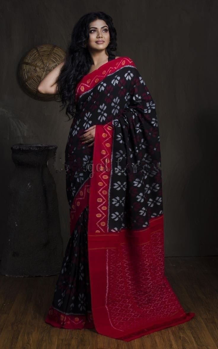 Beautiful Designer Soft Linen Cotton Digital Print Saree