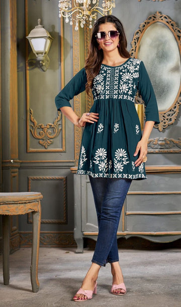 Beautiful Designer Kf Tunics Kurti Top