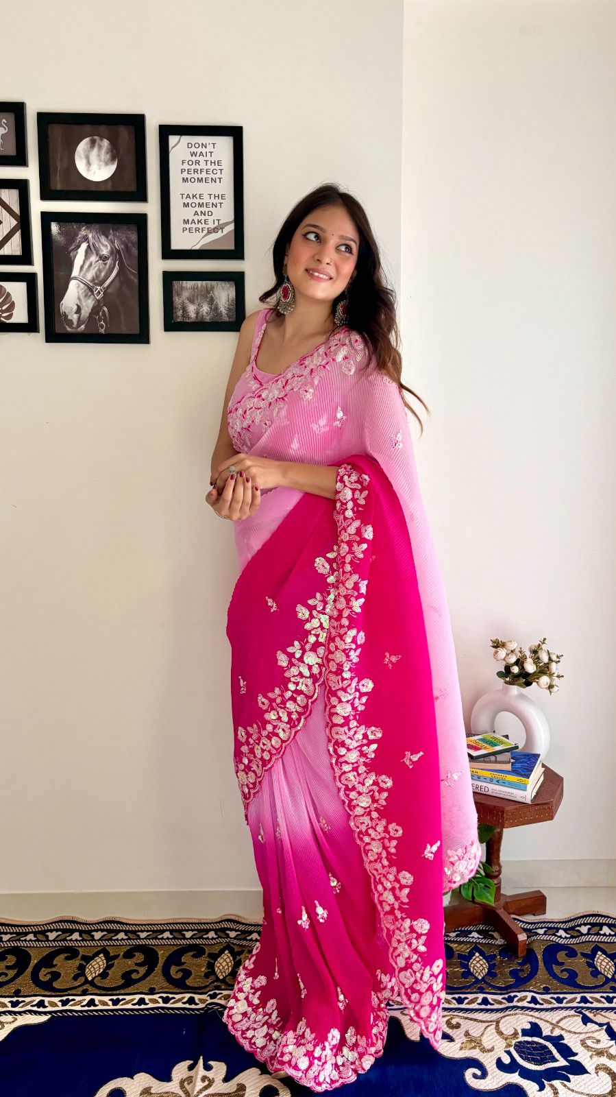 Sequance Saree