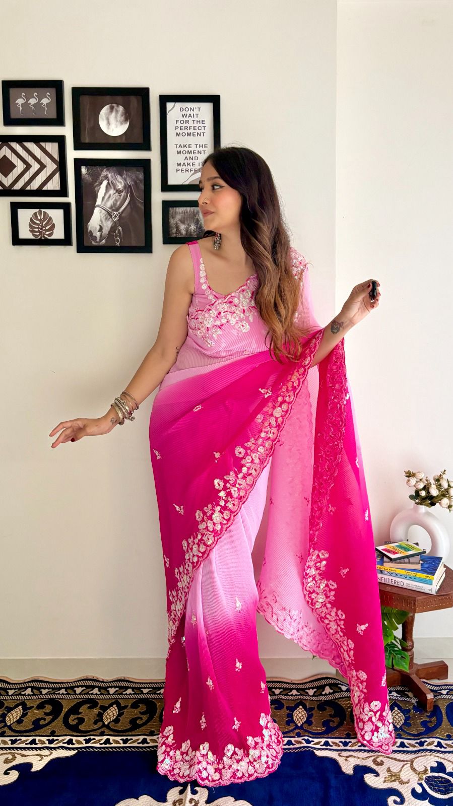 Sequance Saree