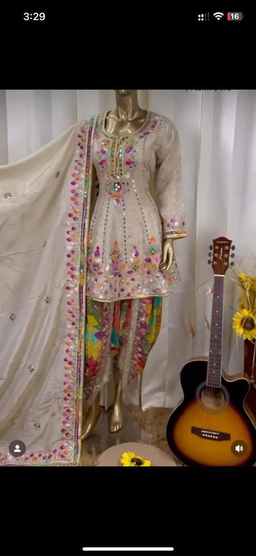 Beautiful Designer Boutique Punjabi Salwer Suit