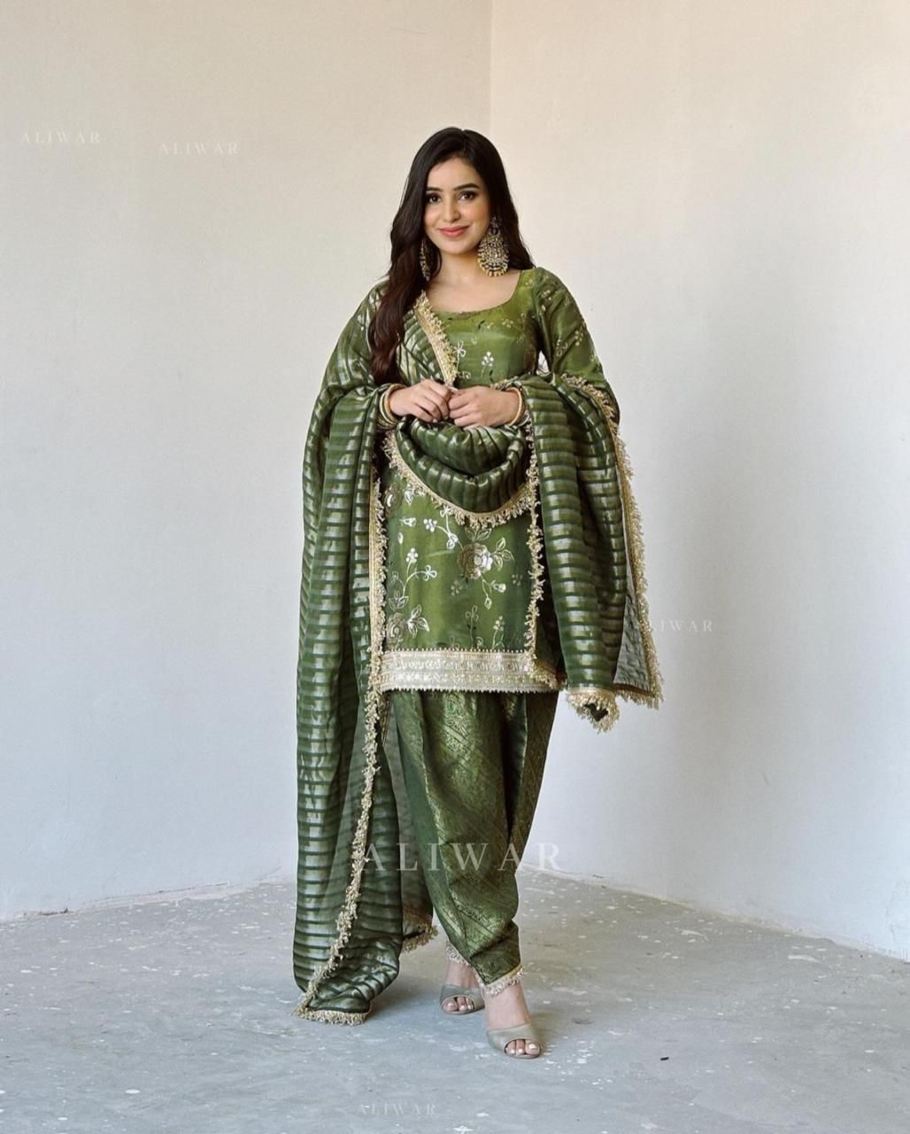 Beautiful Designer Boutique Punjabi Salwer Suit