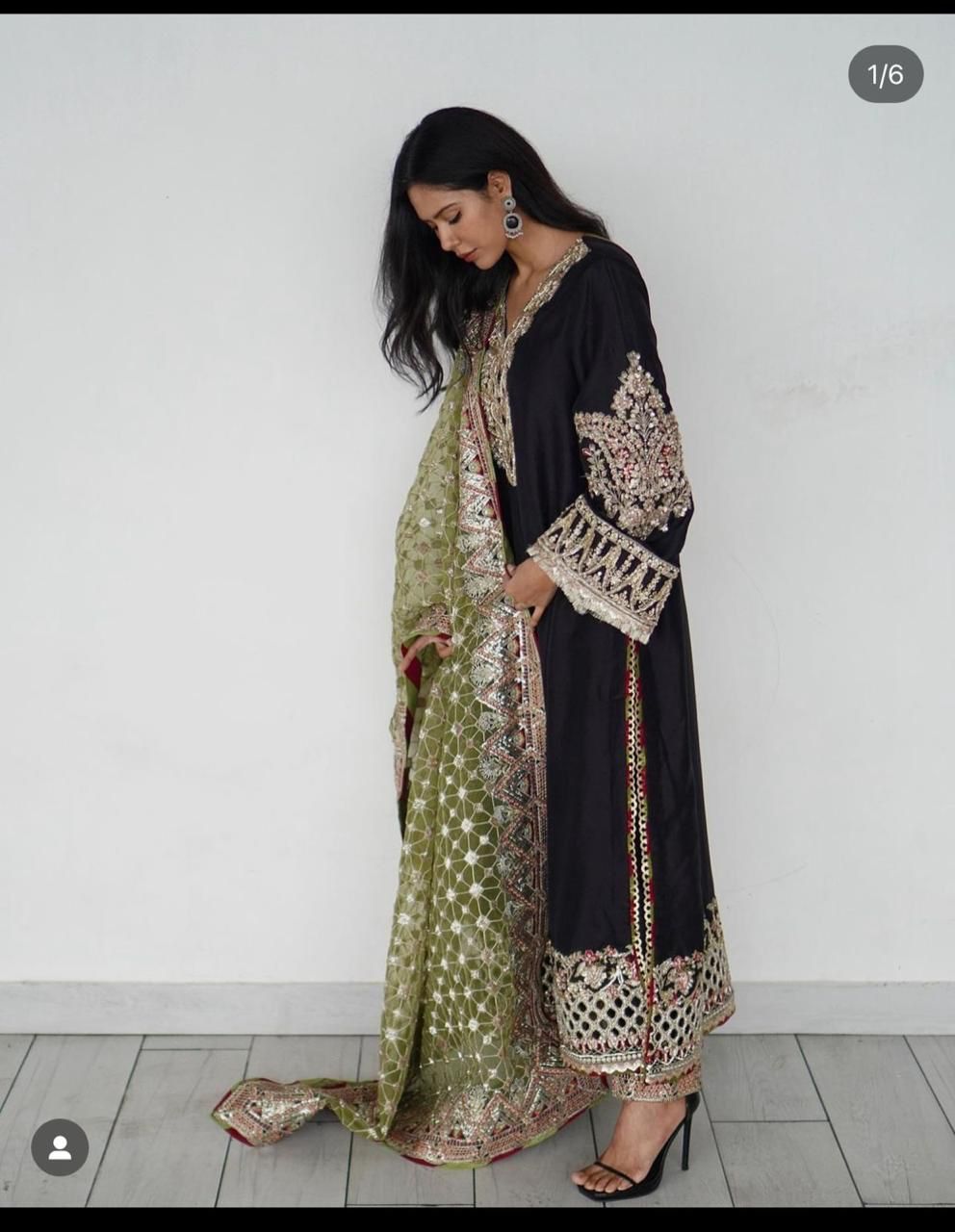 Beautiful Designer Boutique Punjabi Georgette Salwer Suit