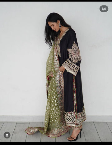 Beautiful Designer Boutique Punjabi Georgette Salwer Suit