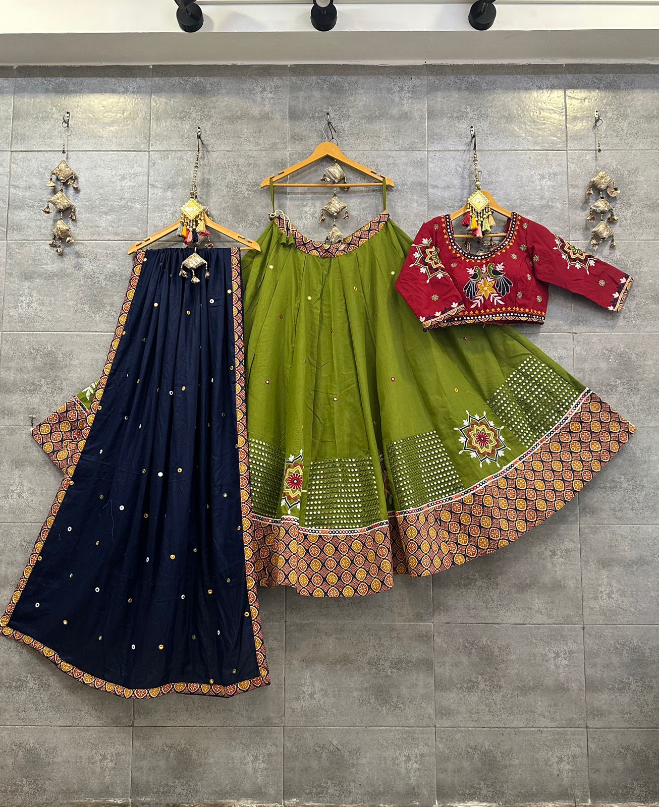 Navratri Cotton Lehenga Choli