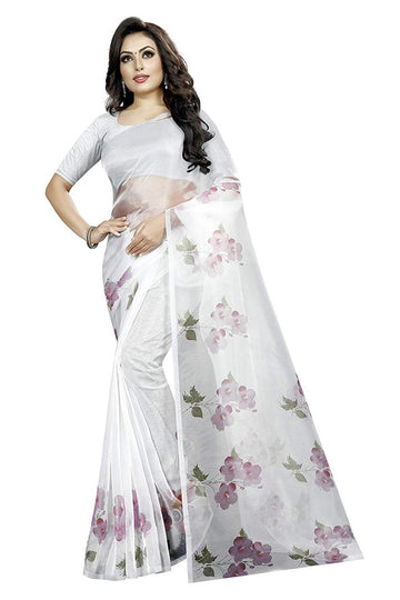 Beautiful Designer Soft Organza Digital Print Saree