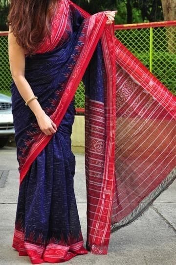 Beautiful Designer Original Linen Saree Digital Print Saree