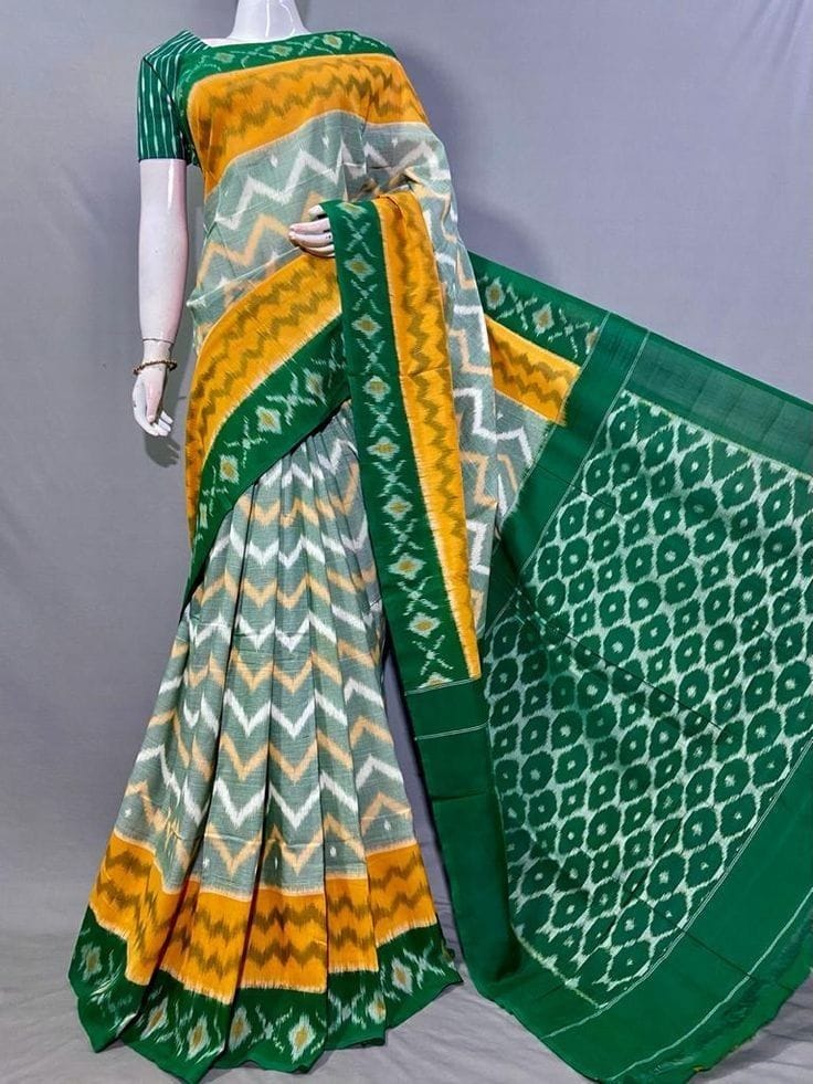 Party Wear Linen Saree