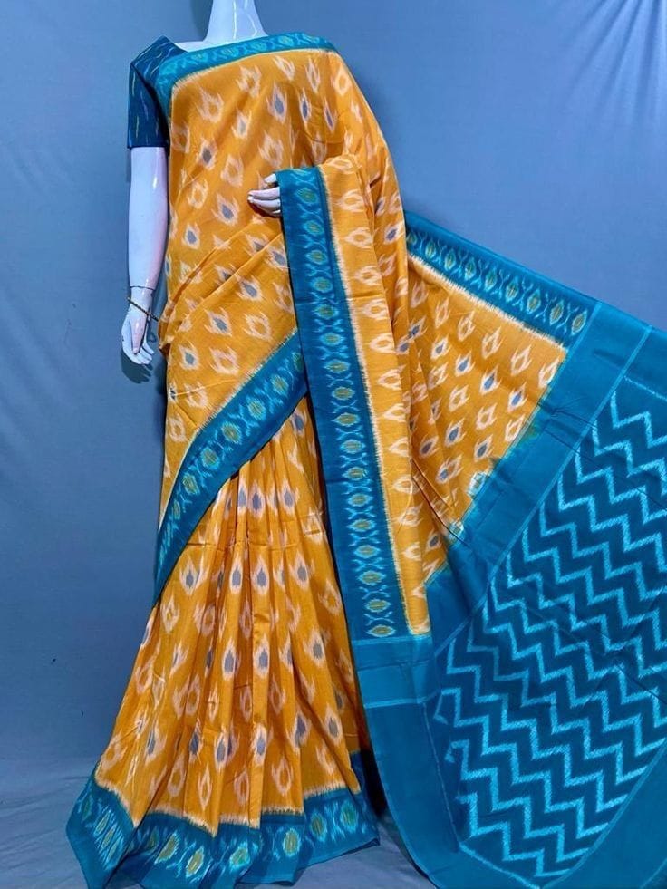 Party Wear Linen Saree