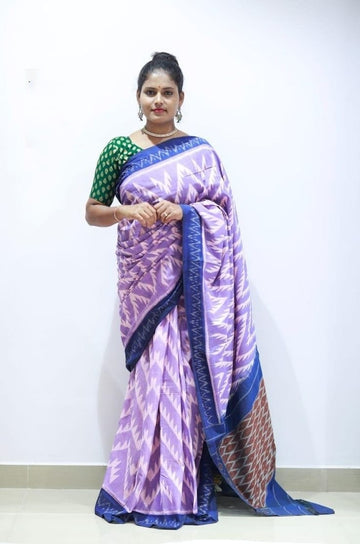 Beautiful Designer Soft Linen Saree Digital Print Saree