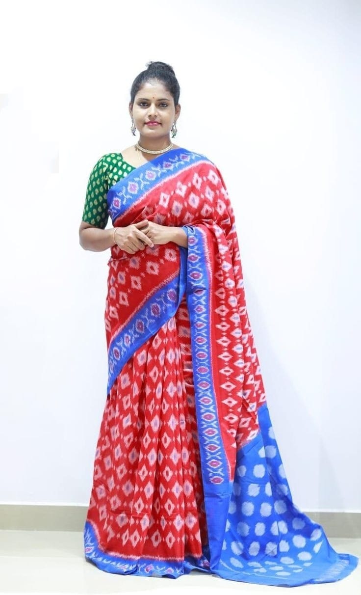 Beautiful Designer Soft Linen Saree Digital Print Saree