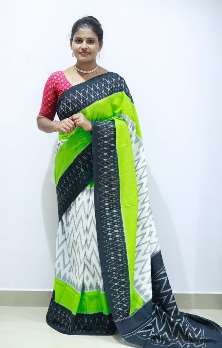 Beautiful Designer Soft Linen Saree Digital Print Saree