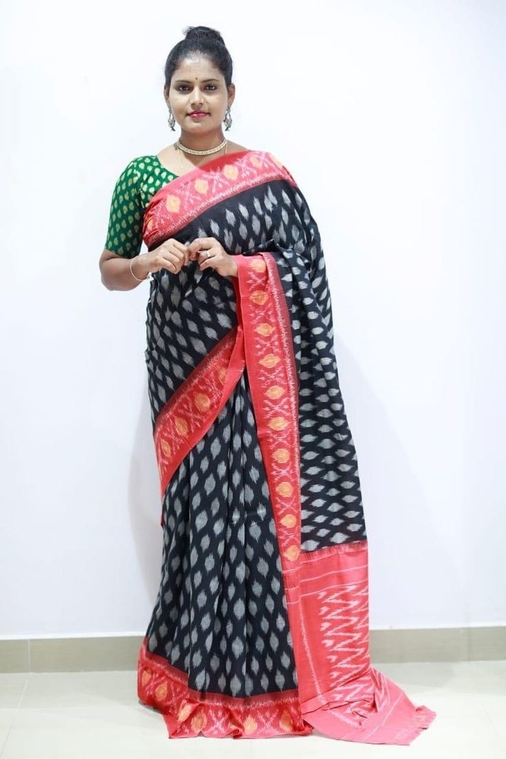 Beautiful Designer Soft Linen Saree Digital Print Saree