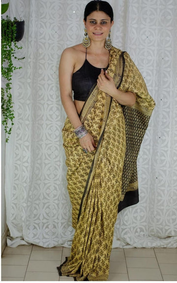 Beautiful Designer Original Cotton Saree With Digital Print