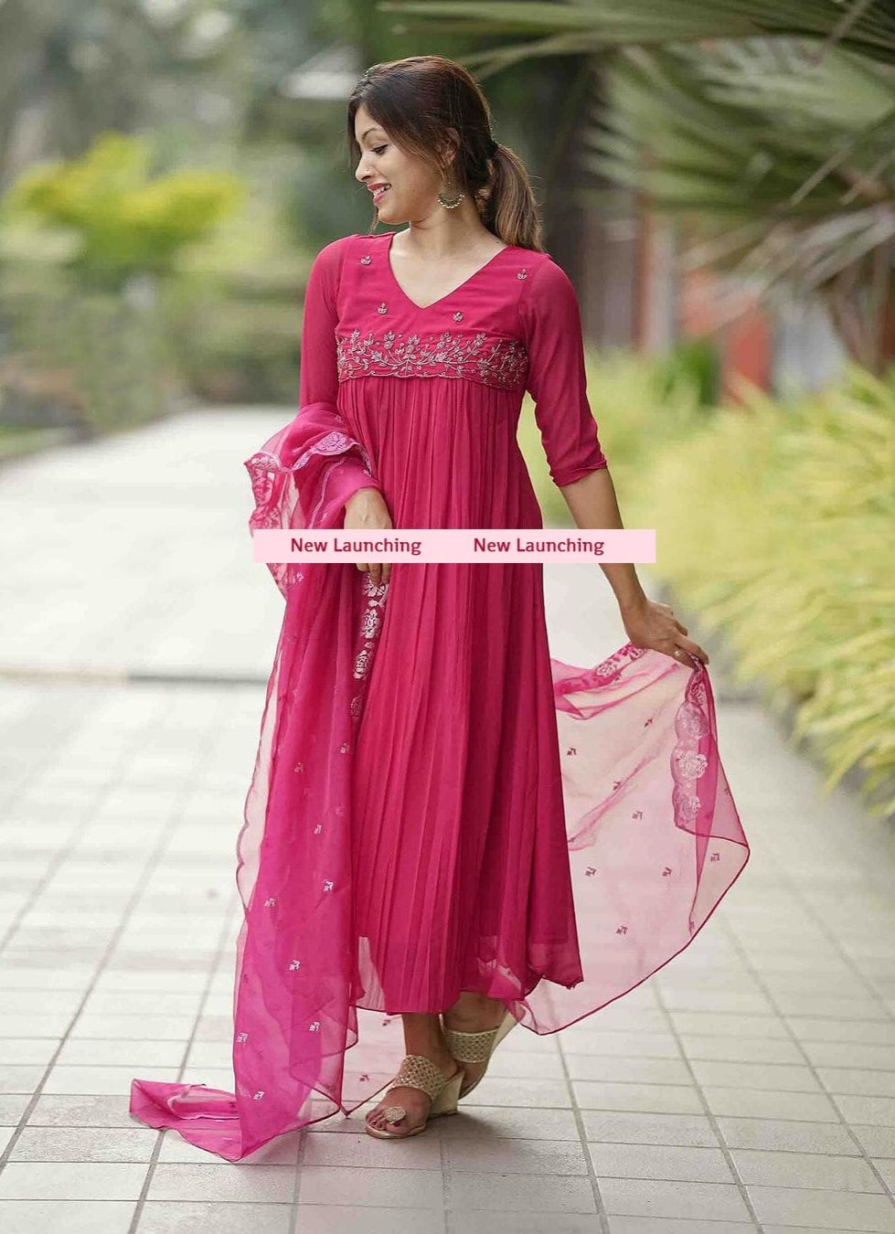 Beautiful Designer Heavy Georgette Salwar Suit