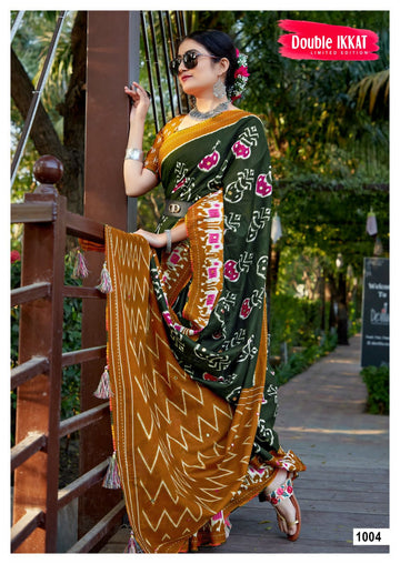 Beautiful Designer Pure Mulmul Cotton Saree