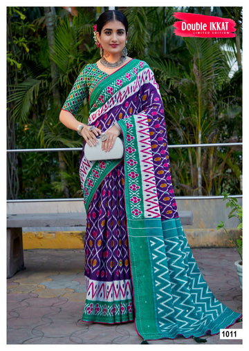 Beautiful Designer Pure Mulmul Cotton Saree