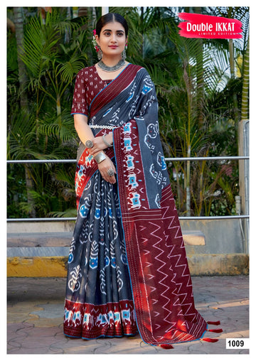 Beautiful Designer Pure Mulmul Cotton Saree