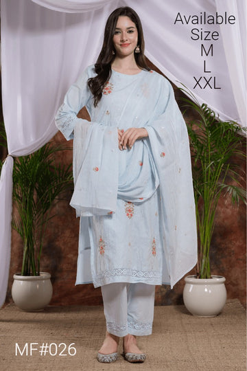 Beautiful Designer Premium Printed Cotton Salwar Suit