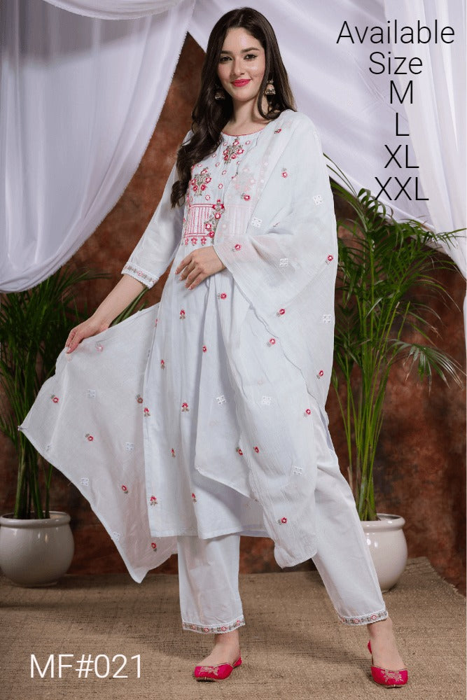 Beautiful Designer Premium Printed Cotton Salwar Suit