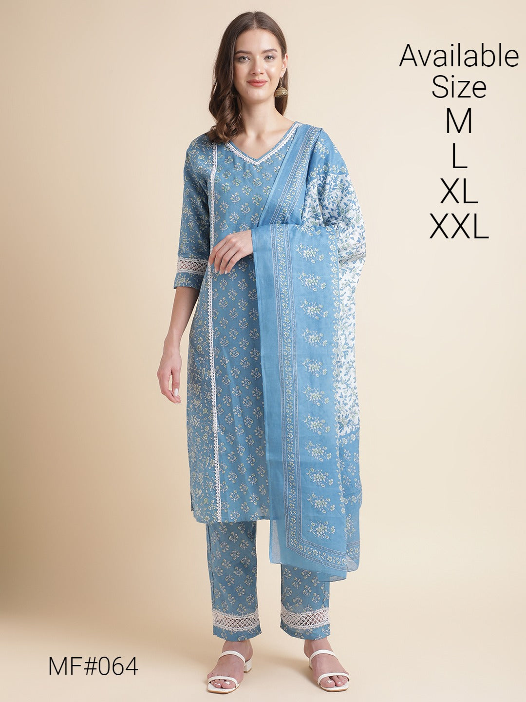 Beautiful Designer Premium Printed Cotton Salwar Suit