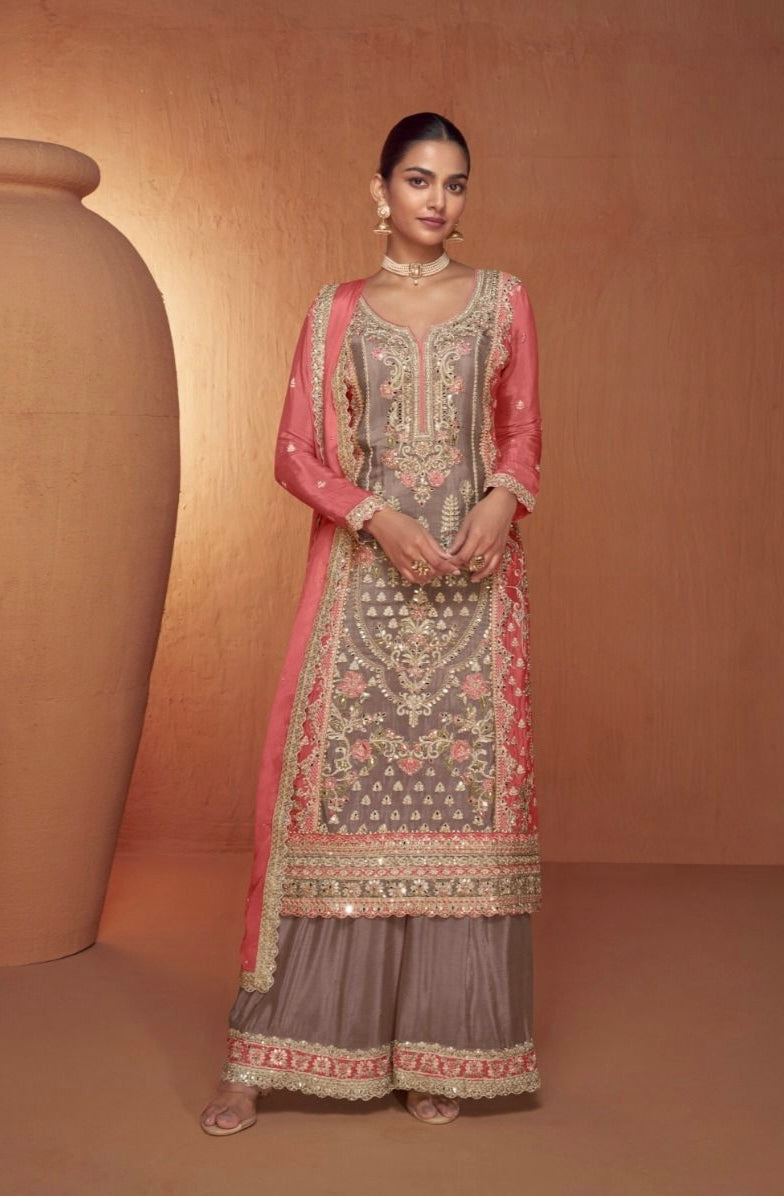 Designer Wedding Wear Latest Anarkali Style Salwar Suit