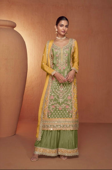 Designer Wedding Wear Latest Anarkali Style Salwar Suit