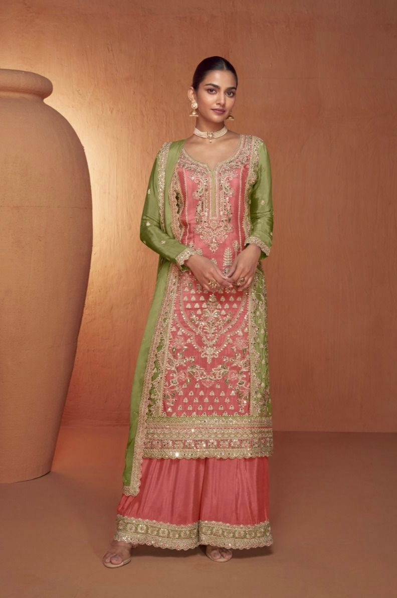 Designer Wedding Wear Latest Anarkali Style Salwar Suit