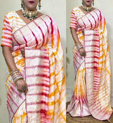 Beautiful Designer Summer Special Soft Dolla Silk