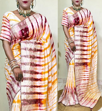 Beautiful Designer Summer Special Soft Dolla Silk