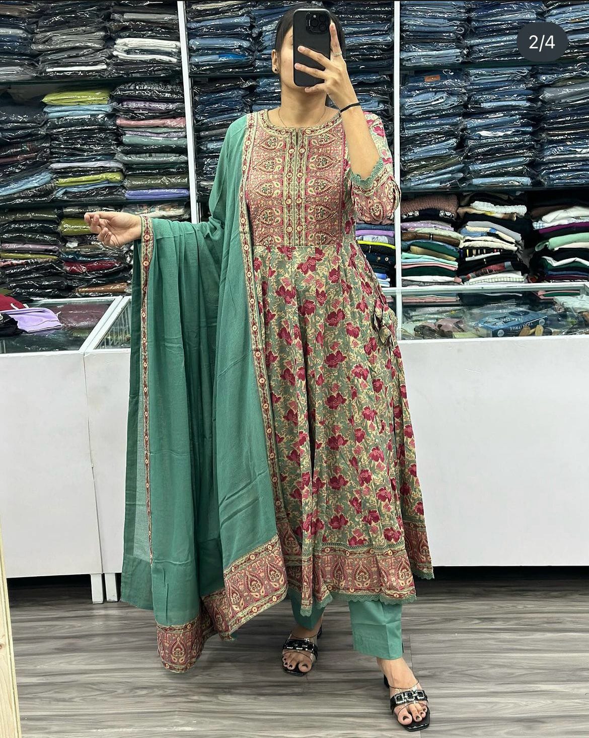 Beautiful Designer Summer Special Pure Cotton Salwar Suit