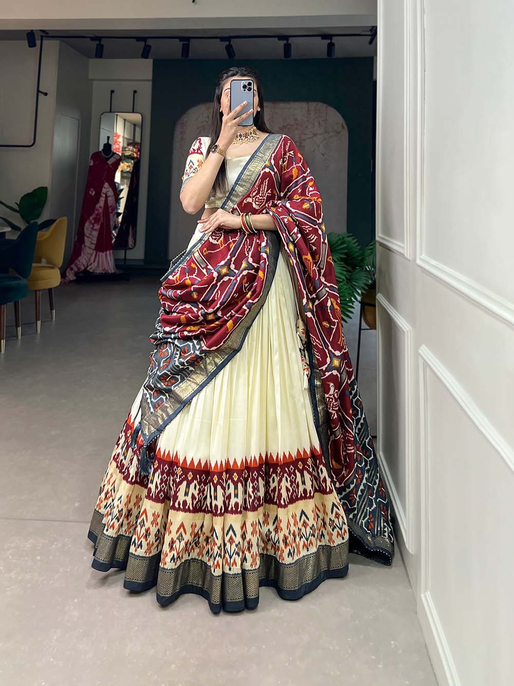 Cotton Lehenga Choli