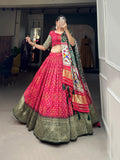 Gajji Silk Lehenga Choli