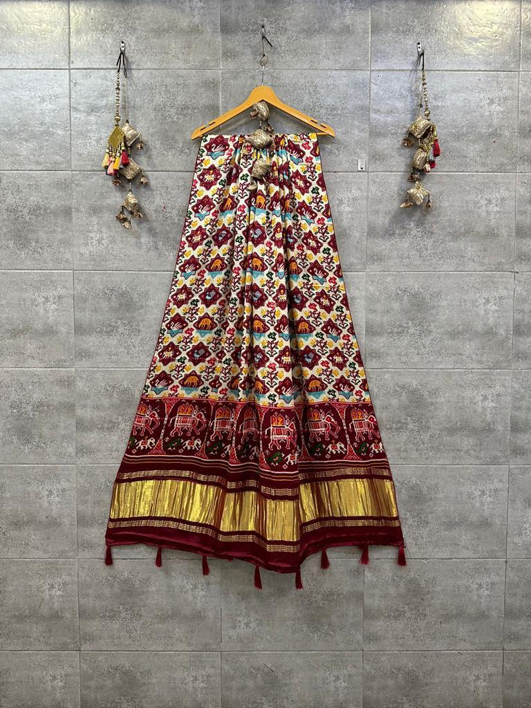 Beautiful Designer Pure Modal Silk Digital Print Dupatta