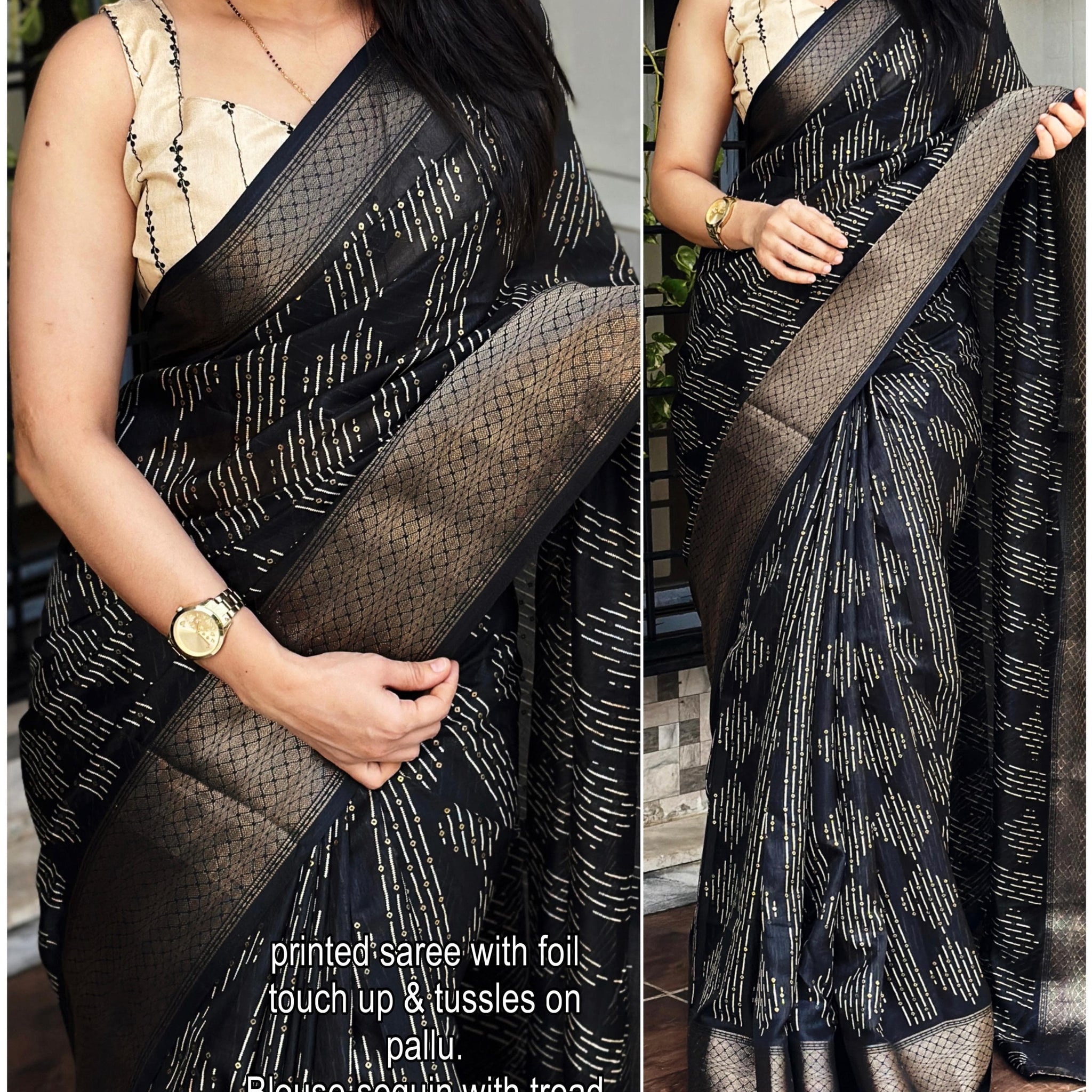 Beautiful Designer Party Wear Soft Muslim Cotton Silk Saree