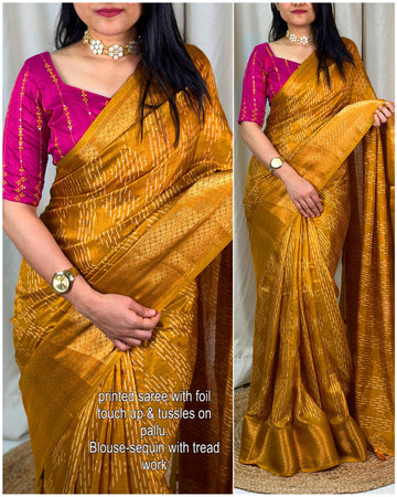 Beautiful Designer Party Wear Soft Muslim Cotton Silk Saree