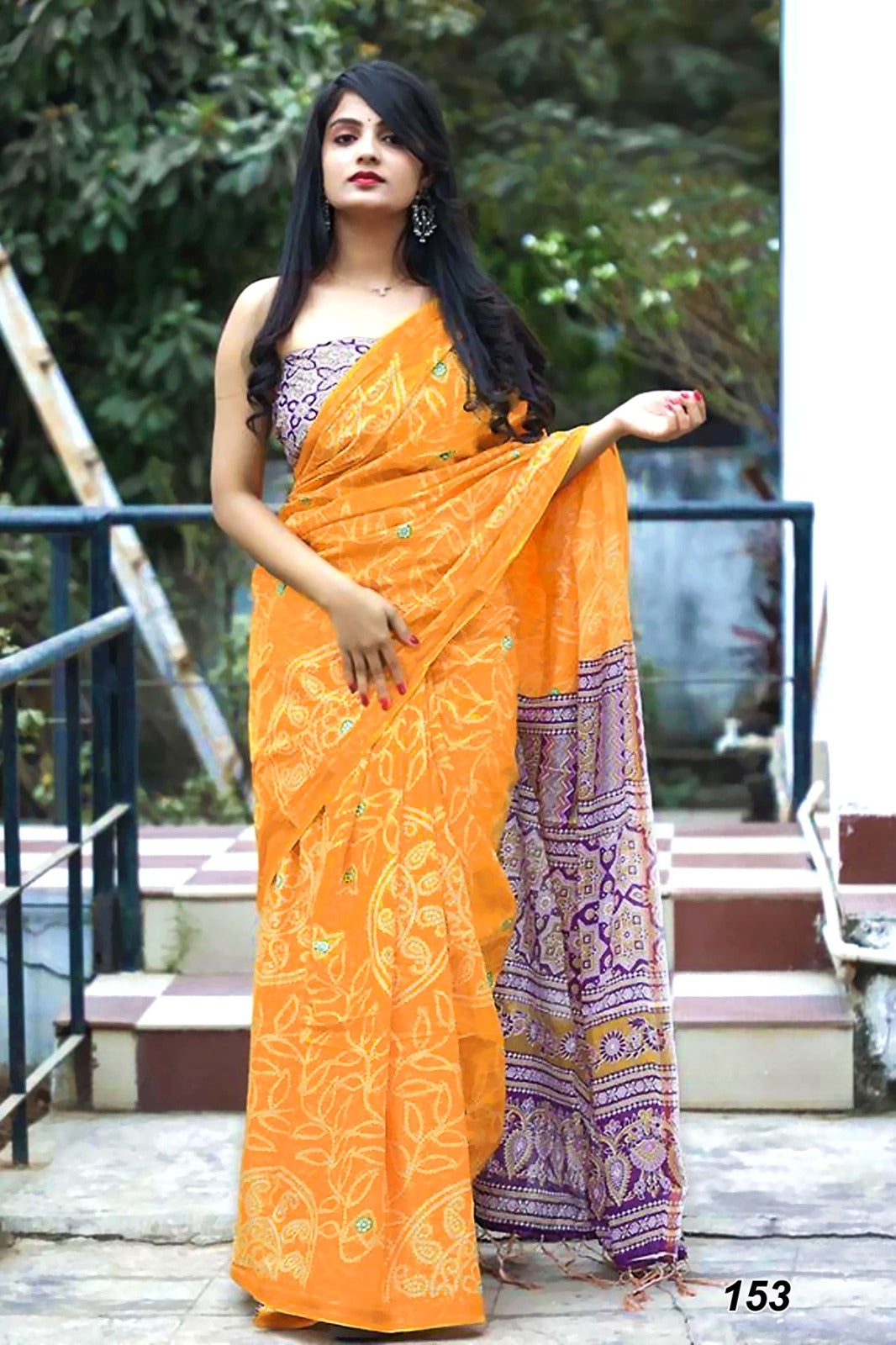 Beutiful Designer Pure Mulmul Cotton Saree