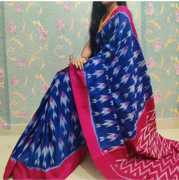 Beautiful Designer Party Wear Pure Linen Saree