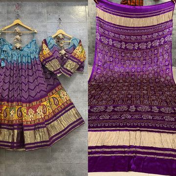 Beautiful Wedding Designer Pure Gajji Silk Lehenga Choli