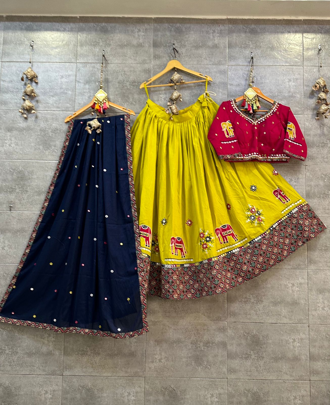 Beautiful Designer Traditional Pure Cotton Chaniya Choli