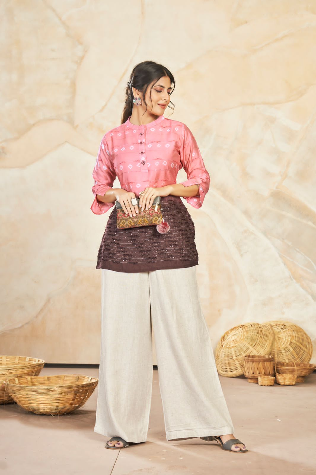 Beautiful Designer Party Wear Punjabi Style Reyon Kurti