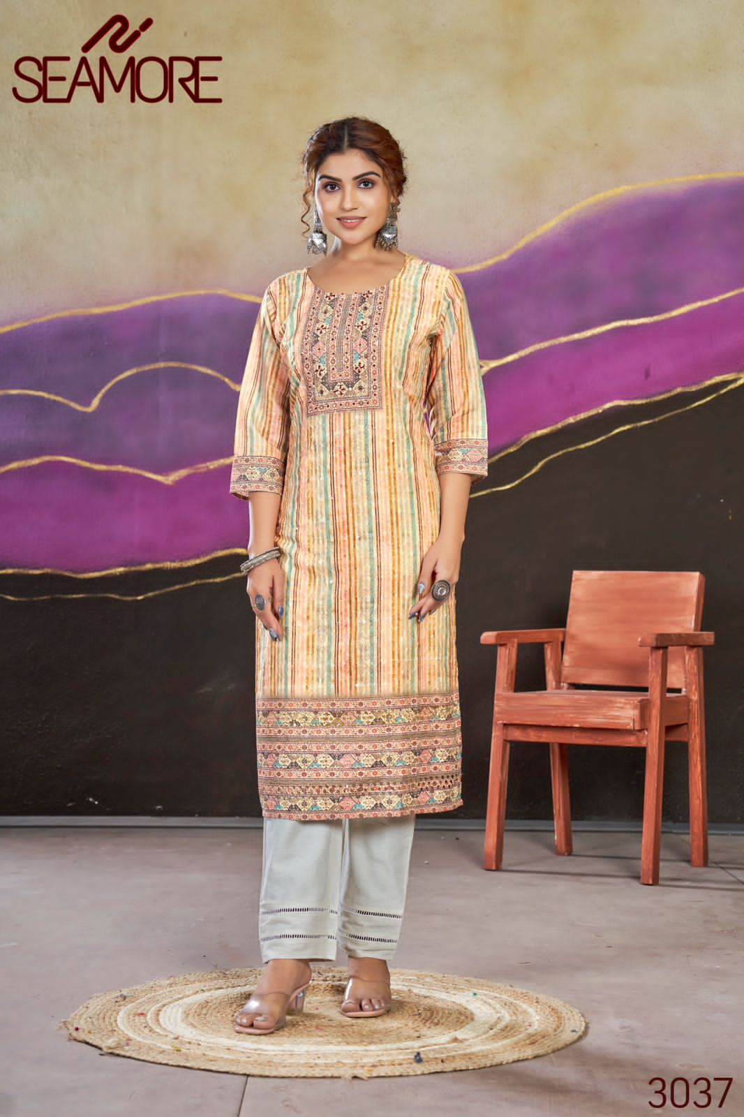 Beautiful Designer Party Wear Summer Special Poly Cotton Kurti