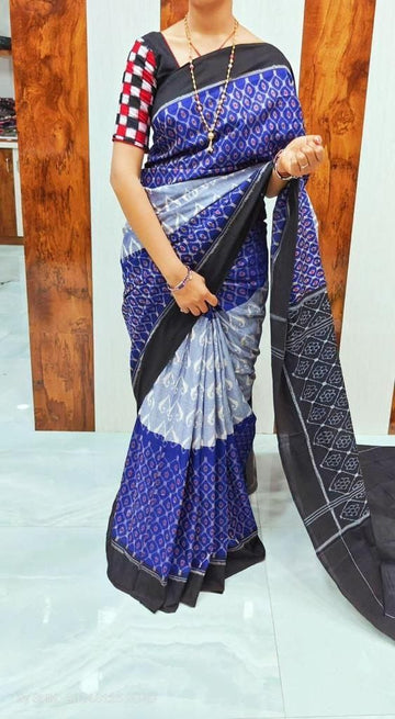 Beautiful Designer Soft Linen Saree Digital Print Saree