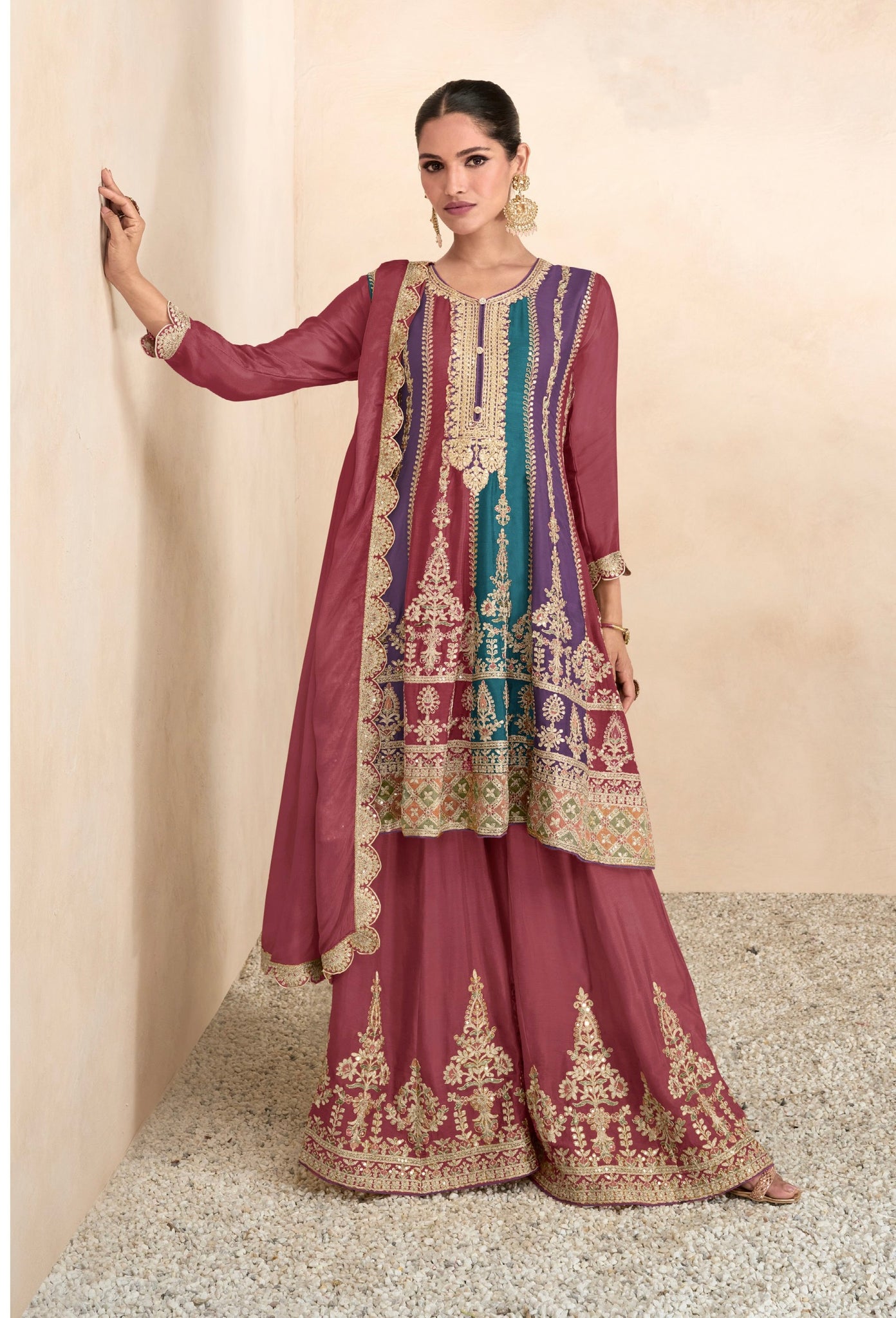 Designer Wedding Wear Latest Punjabi Style Salwar Suit