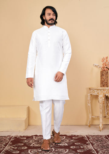 Beautiful Men's Designer Silk Kurta Payjama