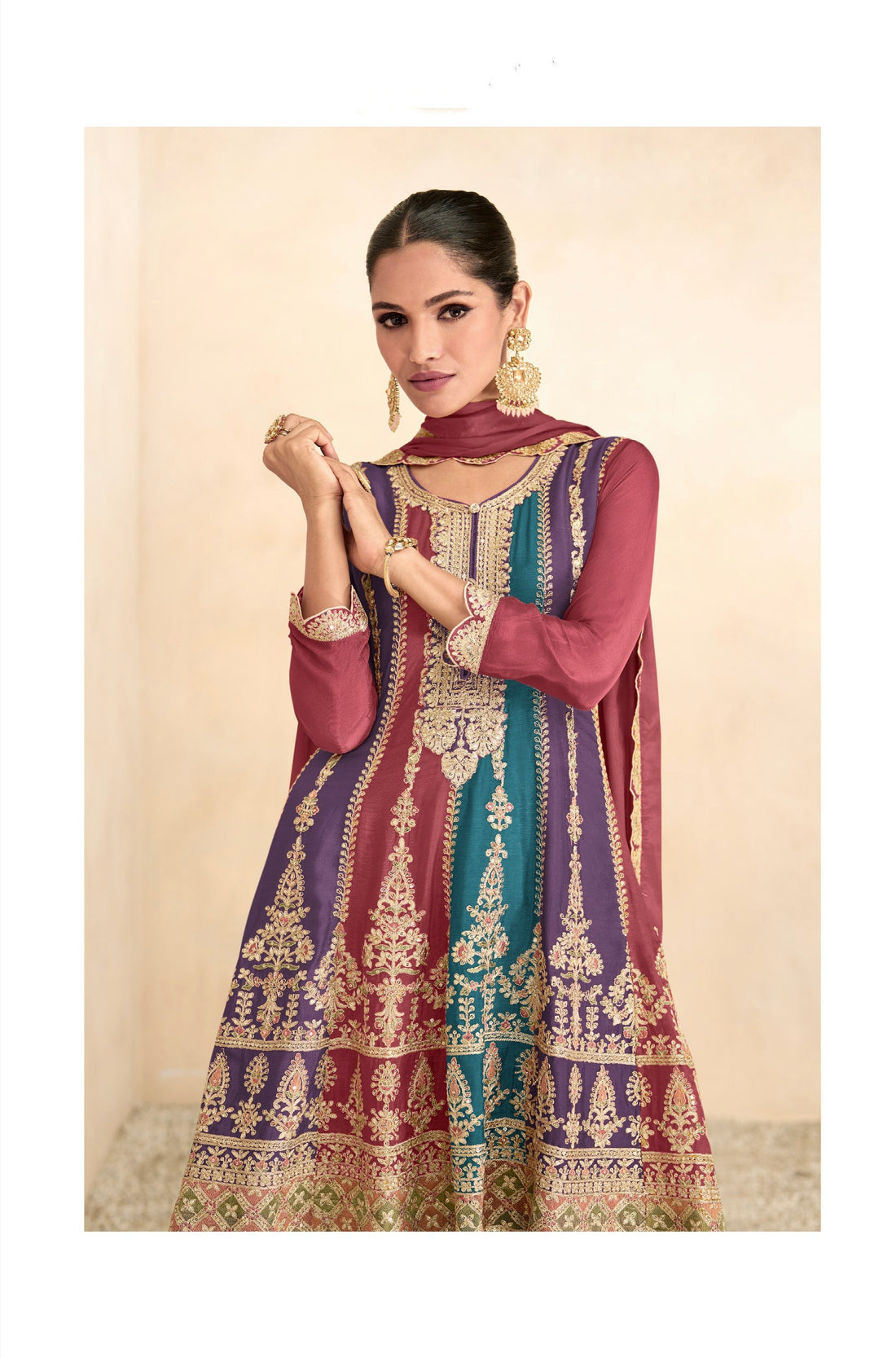 Designer Wedding Wear Latest Punjabi Style Salwar Suit