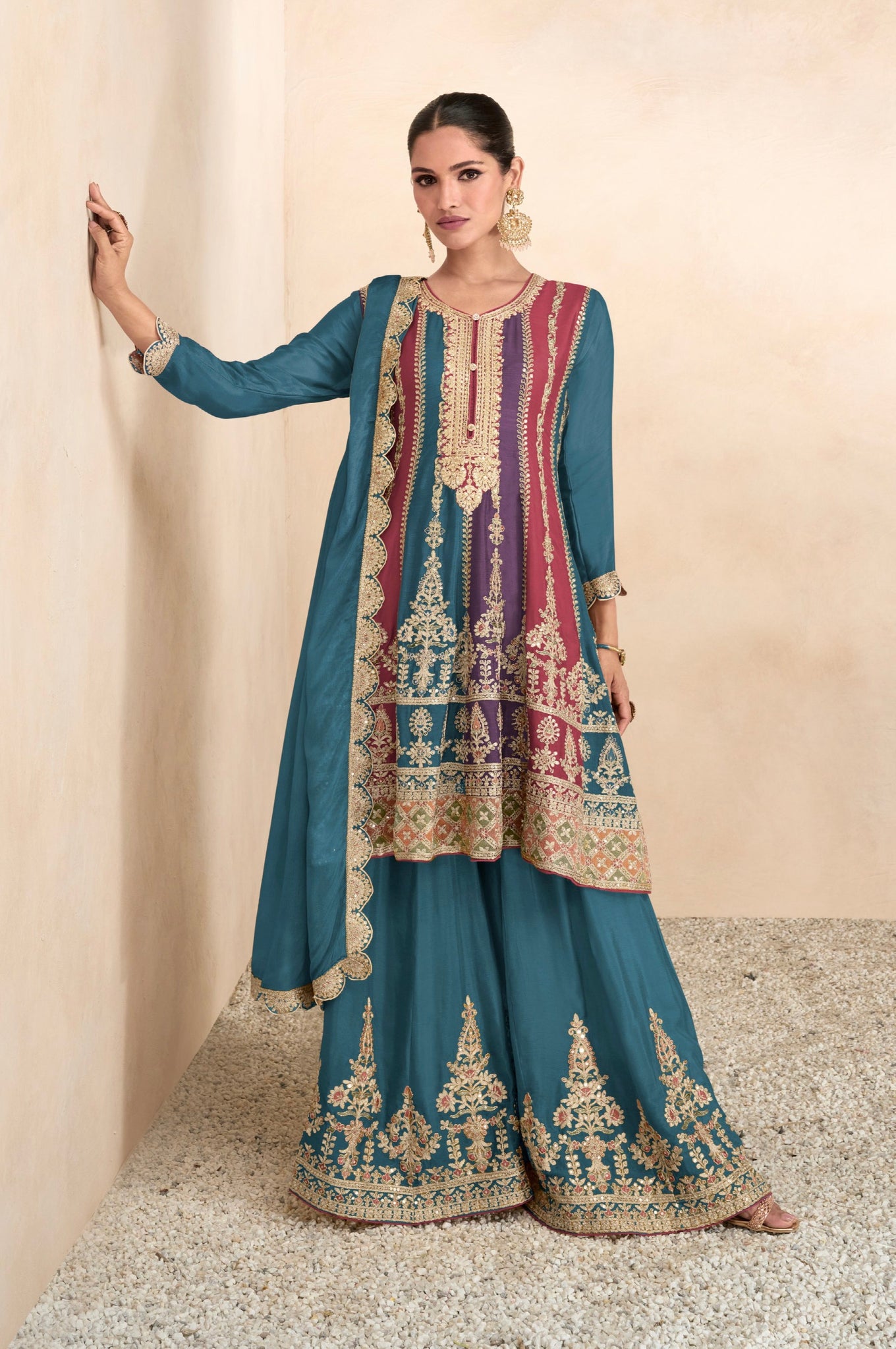 Designer Wedding Wear Latest Punjabi Style Salwar Suit